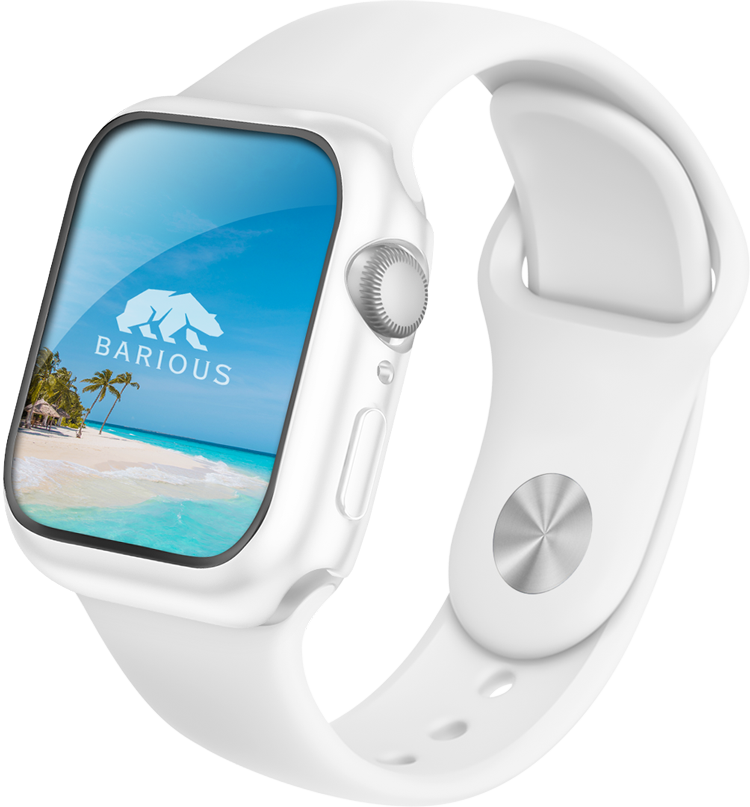 BARI GUARD 3 for Apple Watch 44mm/40mm ブラック・ホワイト